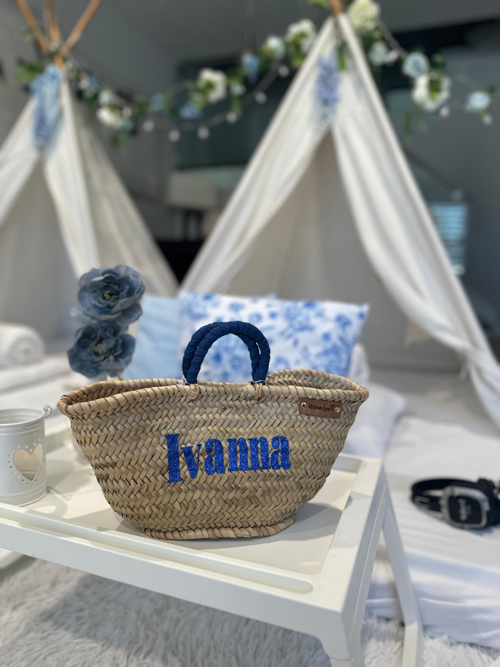 Mini Straw Bags (Customizable)