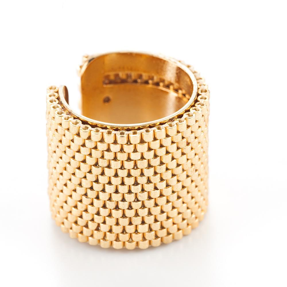 GOLDEN Adjustable Miyuki Ring
