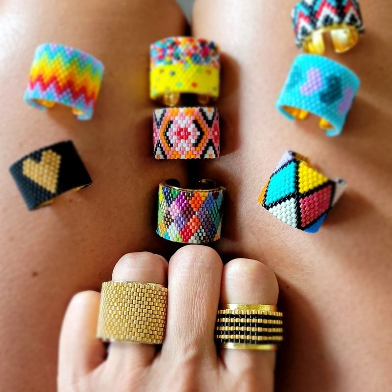 PRIME Adjustable Miyuki Ring