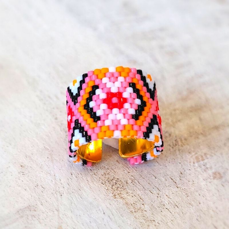 DECO Adjustable Miyuki Ring