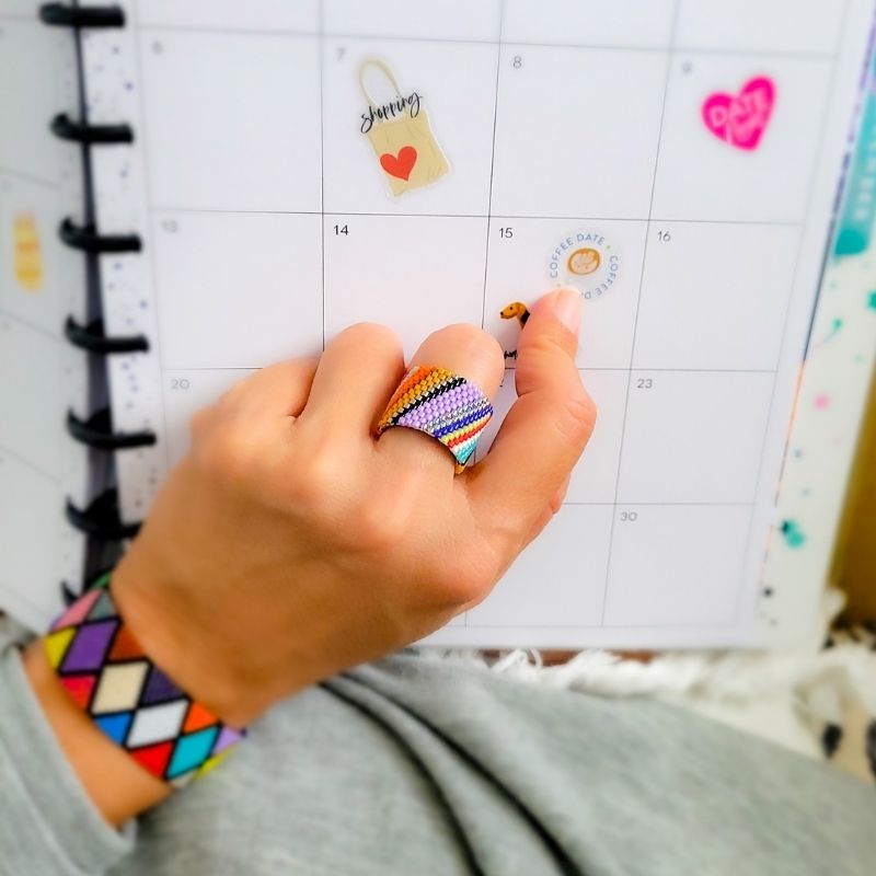 CROSS Adjustable Miyuki Ring