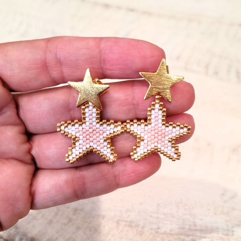 STAR Miyuki Drop Earring